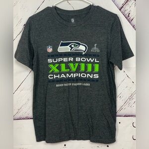 Boys Seattle Seahawks Super Bowl XLVIII Champs Tee
